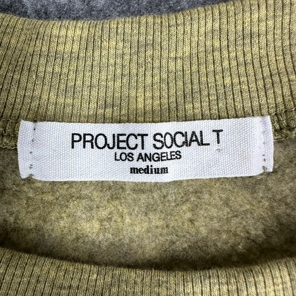 Women's Medium Wine Project‎ Social T Los Angeles Smiley Face Graphic Sweatshirt - Picture 4 of 9